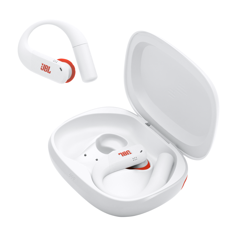 JBL | Endurance Peak 4 True Wireless In-Ear Sport Headphones - White | JBLENDUPEAK4WHTAM