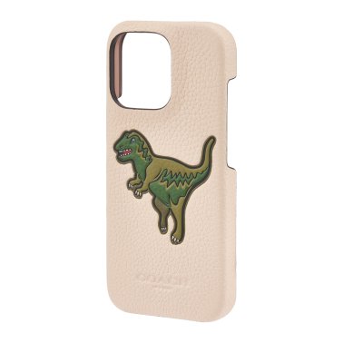Coach | Leather Slim Wrap Case iPhone 16 Pro - Ivory Rexy | 15-13371