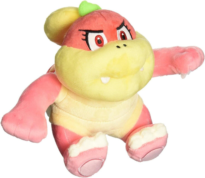 Little Buddy | Super Mario All Star Collection Bun Bun/Pom Pom Stuffed Plush 6" -  Pink / Multicolor |