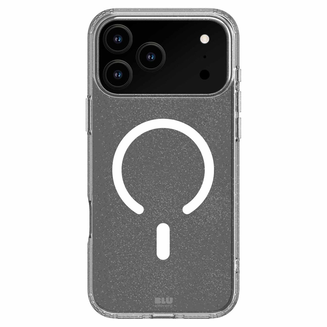 Blu Element | DropZone Rugged MagSafe Case iPhone 17 Pro Max - Clear  / Glitter | BEDZRMG17G4