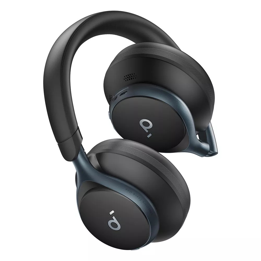Soundcore by Anker | Space One Over-Ear Sound Isolating Bluetooth Headphones - Black | A3035Z115