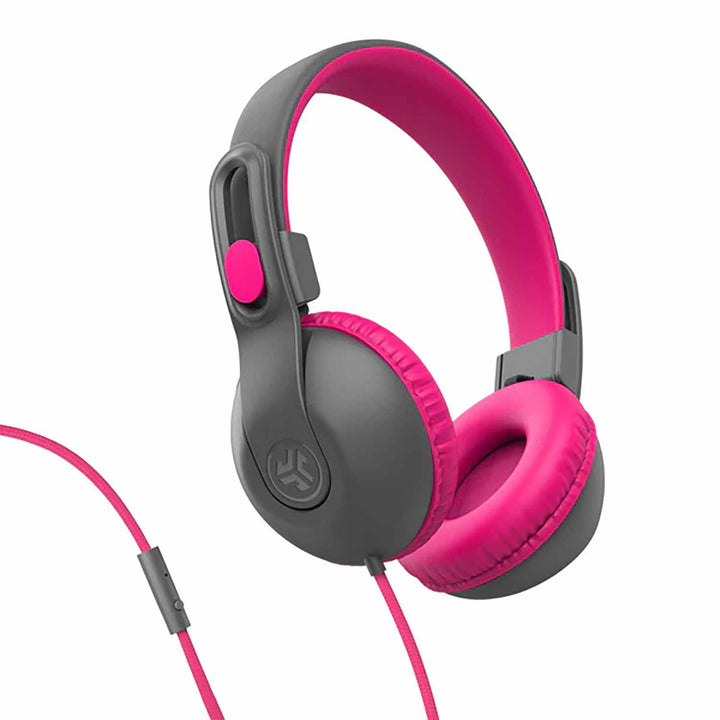 JBuddies | Studio 2 Wired Headphones - Gray/Pink | IFCHKSTU2RGRYPNK122