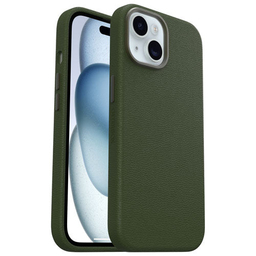 Otterbox | Symmetry Protective Cactus Leather Case for iPhone 15 - Cactus Grove | 120-8189