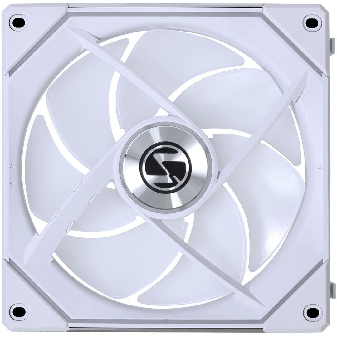 Lian-Li | Fan Fluid Dynamic Bearing Fan Retail 140x142x25 - White | UF-SLIN140-1W