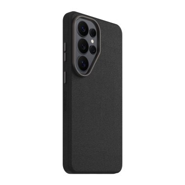 OtterBox | Symmetry Cactus Leather Series Case Samsung Galaxy S26 Ultra - Black Noir Ash | 77-99956