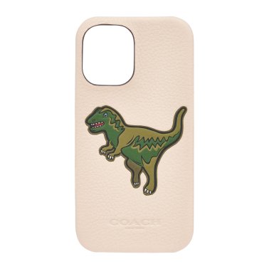 Coach | Leather Slim Wrap Case iPhone 16 - Ivory Rexy | 15-13364