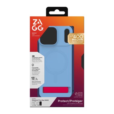 ZAGG | Graphene Sedona Snap Kickstand iPhone 17 Pro Max Case - Blue | 702319611