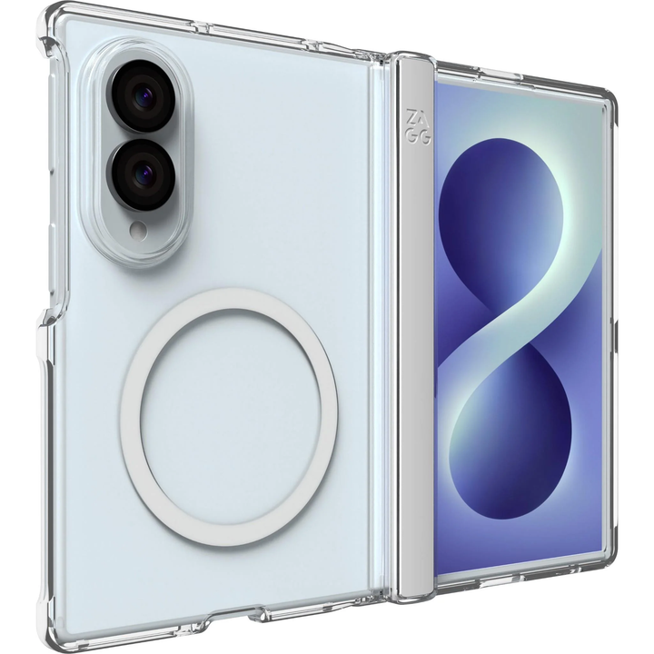 ZAGG | Graphene Crystal Palace Snap Case Samsung Galaxy Z Fold 8 - Clear | 0702322532
