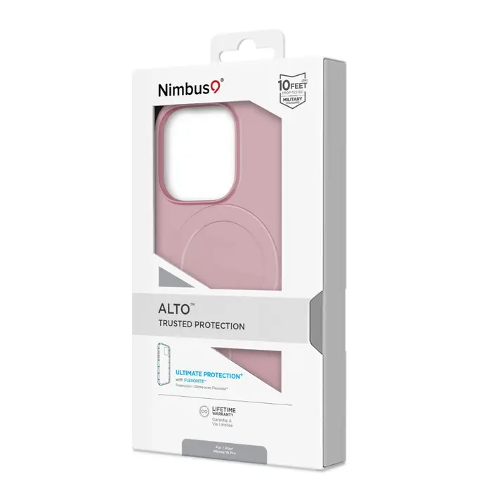 Nimbus9 | Alto 2 MagSafe Case for iPhone 16 Pro - Pink | 120-9302