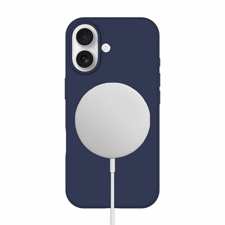 Blu Element | Silicone MagSafe iPhone 17 Case - Navy | BESMG171