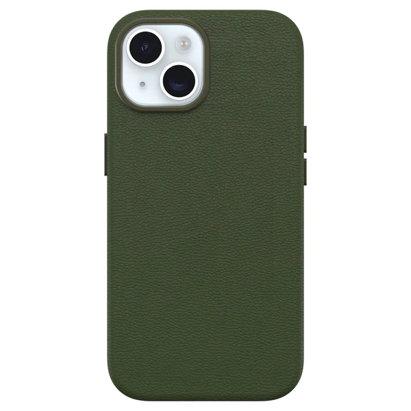 Otterbox | Symmetry Cactus Leather w/MagSafe case iPhone 15 / 14 / 13 - Green (Cactus Grove) | 15-12629