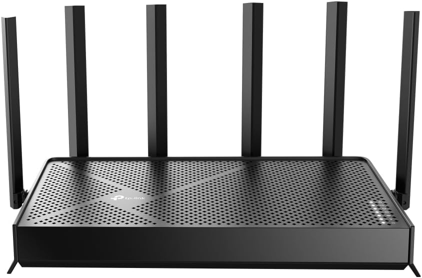 TP-Link | Archer Dual-Band Wi-Fi 7 Router - Black | BE6500