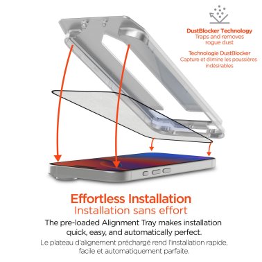 HyperGear | Edge-to-Edge Glass iPhone 17 Pro Max/ 16 Pro Max Screen Protector w/Installation Applicator Tray | 16502