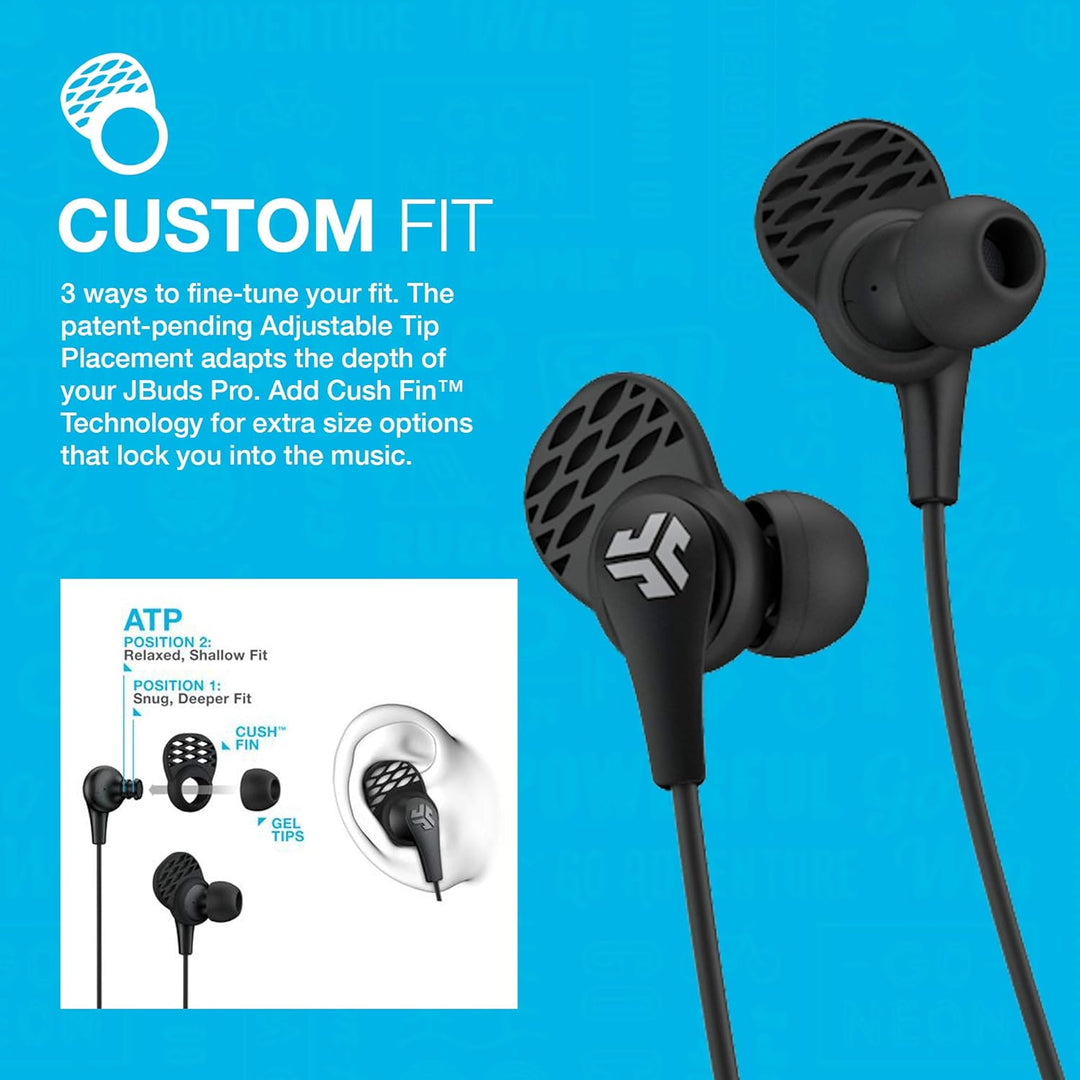JBuds | Pro Wireless Earbuds - Black | IFCEBPRORBLK123