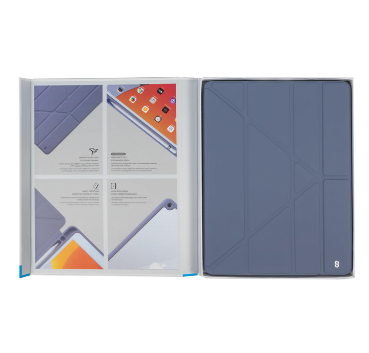 LOGiiX | Origami+ for iPad Air 13in (M4-M3-M2) - Lavender | LGX-13784