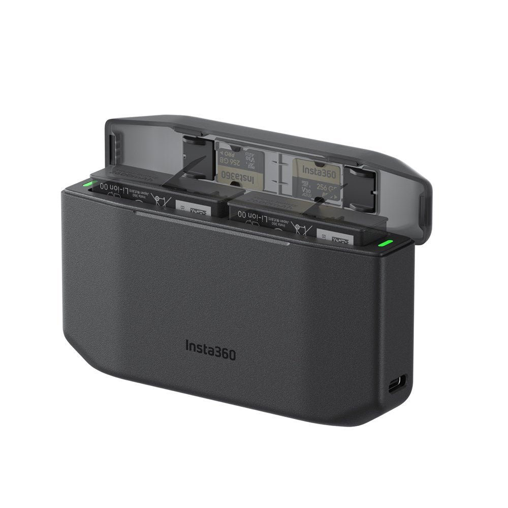 Insta360 |  X6 Fast Charge Case - Black | CINSBBXB-01