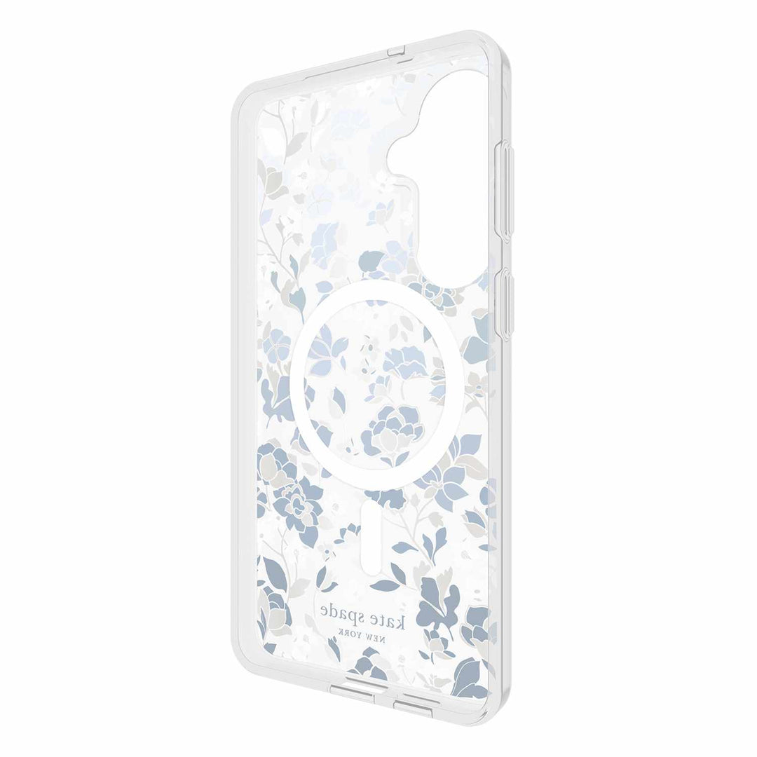 Kate Spade | Protective w/Magnet Case Samsung Galaxy S26+ - Flowerbed Blue | KS059880