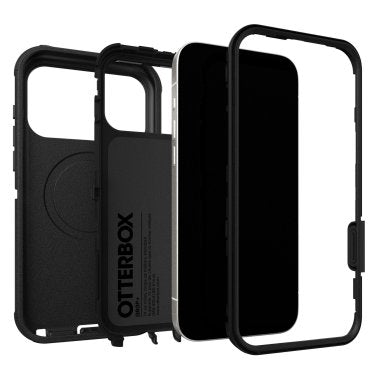 OtterBox | Defender Pro w/MagSafe iPhone 17 Pro Max + Camera Control Case - Black | 77-98429