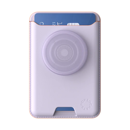 Popsockets | Softgoods PopWallet+ for MagSafe with Adapter - Pale Lavender | 123-0522