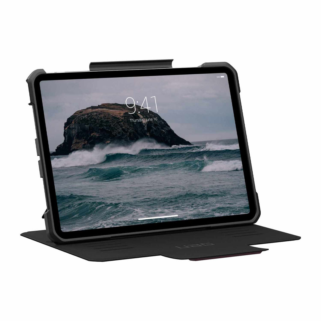 UAG | Metropolis SE Folio Rugged Case for iPad Pro 11" 5th Gen M4 (2024) - Bordeaux | 120-8336