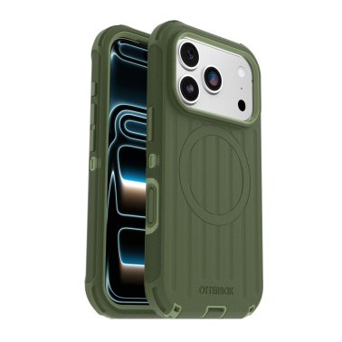 Otterbox | Defender Pro MagSafe iPhone 18 Pro/17 Pro + Camera Control Case - Halfwise Green | 77-000951