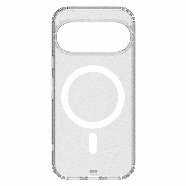 Blu Element | Dropzone Rugged Glitter Case w/Magnets for Google Pixel 11 Pro - Clear | BEPIXDZRG261P