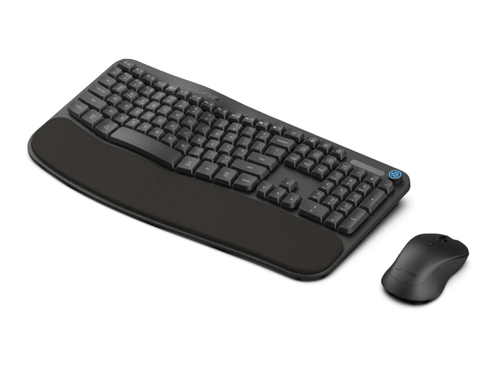 JLab | Flow Combo Ergonomic Keyboard and Mouse Bluetooth - Black | IFCKMFLOWBUNDLE4