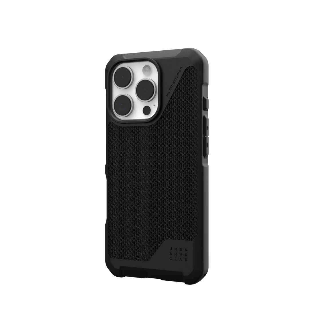 UAG | Metropolis LT MagSafe Case iPhone 16 Pro - Kevlar Black | 15-13194