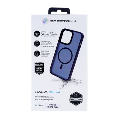 SPECTRUM | Halo Slim MagSafe Case iPhone 16 Pro Max - Blue Smoke | 15-13527