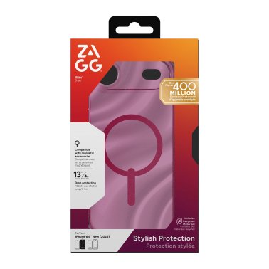 ZAGG | Graphene Milan Snap iPhone 17 Air Case - Glimmering Wave | 702318985
