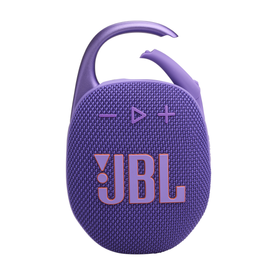 JBL | Clip 5 Waterproof Bluetooth Wireless Speaker - Purple | JBLCLIP5PURAM