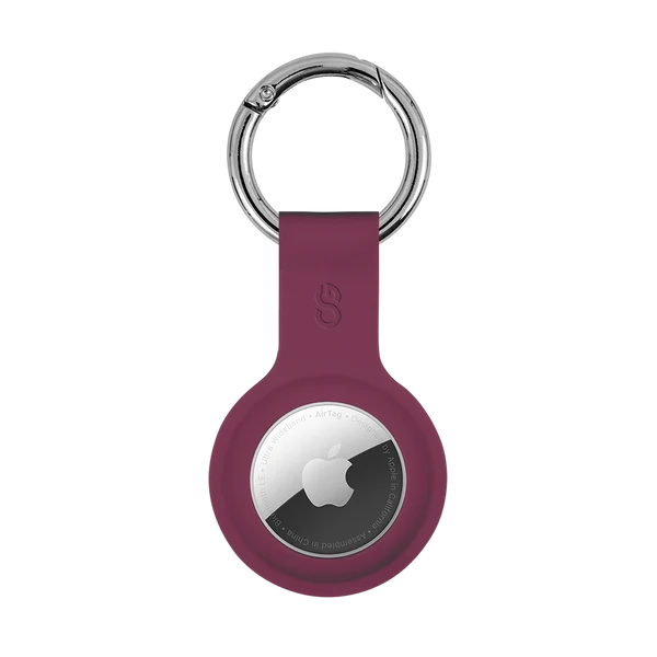 LOGiiX | Silicone Tag for AirTag - Burgundy | LGX-14153