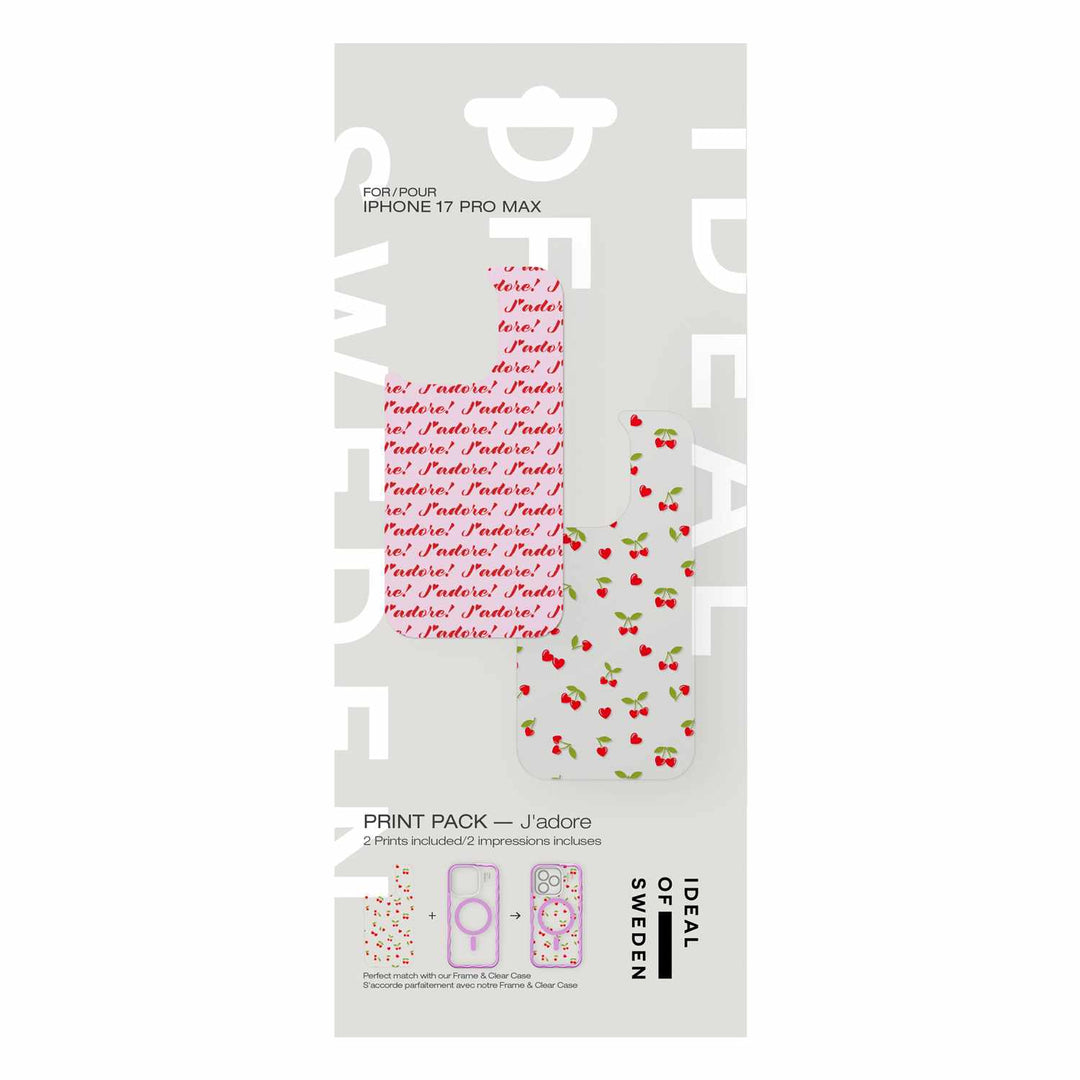 Ideal of Sweden | Print Pack iPhone 17 Pro Max - J'adore | IDPP06538