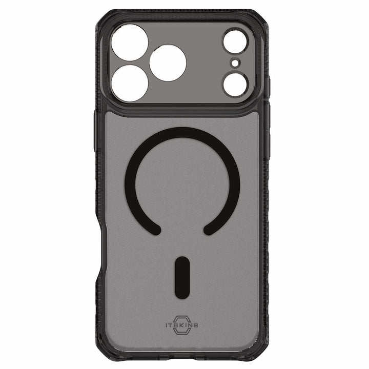 ITSKINS | Hybrid_R Vapor MagSafe Case iPhone 17 Pro Max - Smoke | AP7UHBVARSMOK