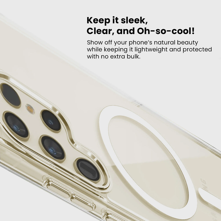 Caseco | Fremont Case with MagSafe for Samsung S26 Ultra - Clear | C24F4-00