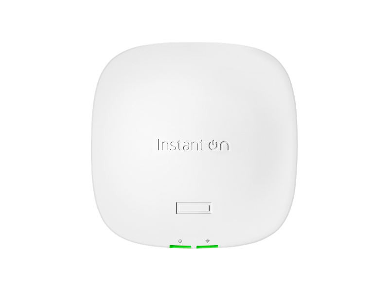 HPE | Aruba Networking Instant On AP21 (RW) Dual Radio Wi-Fi 6 AP - White | S1T09