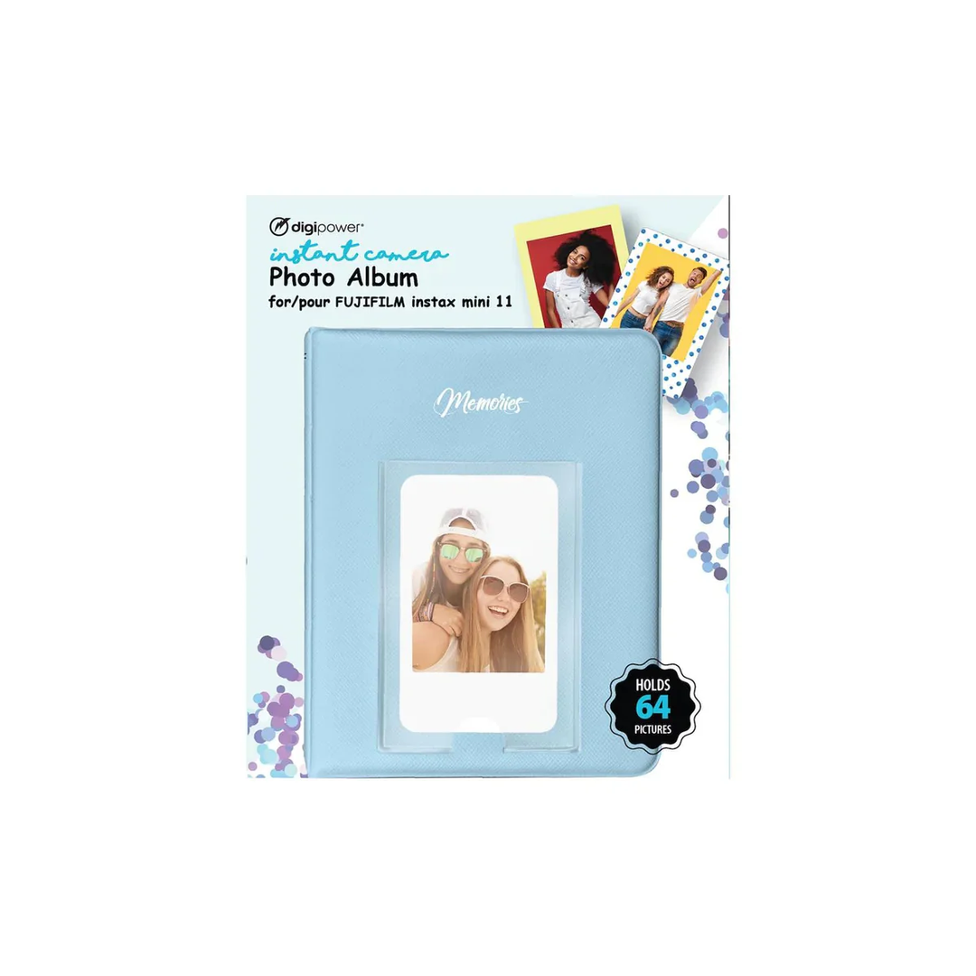 Digipower | Instant Camera Photo Album - Blue | DPFJPA64
