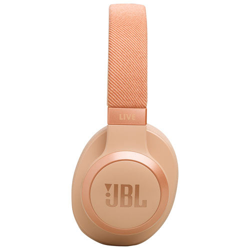 JBL | Live 770NC Over-Ear Noise Cancelling Bluetooth Headphones - Sandstone | JBLLIVE770NCSATAM