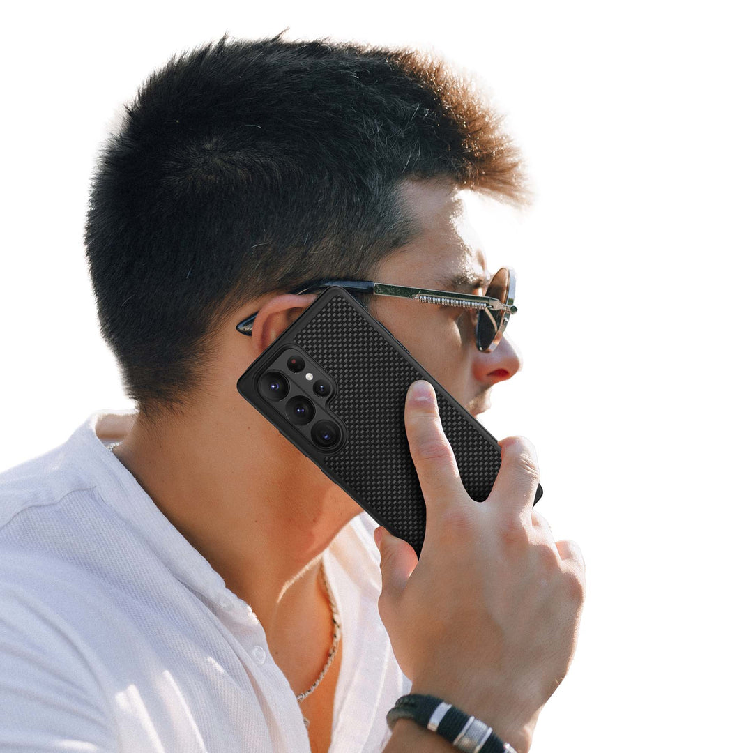 Caseco | Aramid Fiber for Weave Case with MagSafe Samsung Galaxy S26 Ultra - Black | C28F4-51