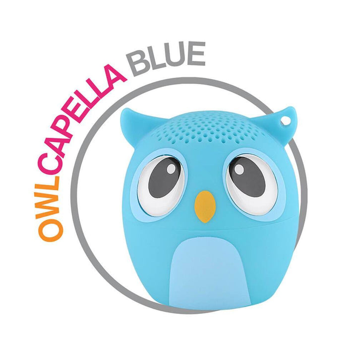 My Audio Pet | Bluetooth Speaker Owl Blue - OwlCappela | Map5-BLOWLR