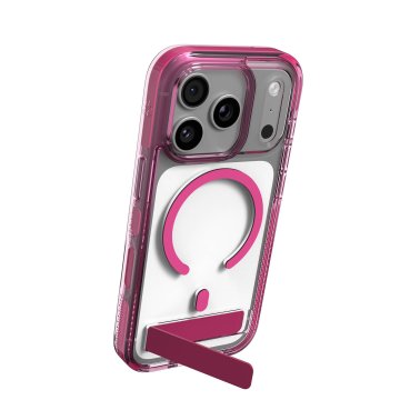 ZAGG | Graphene Santa Cruz Snap iPhone 18 Pro/17 Pro Kickstand Case - Raspberry Pink | 702322313