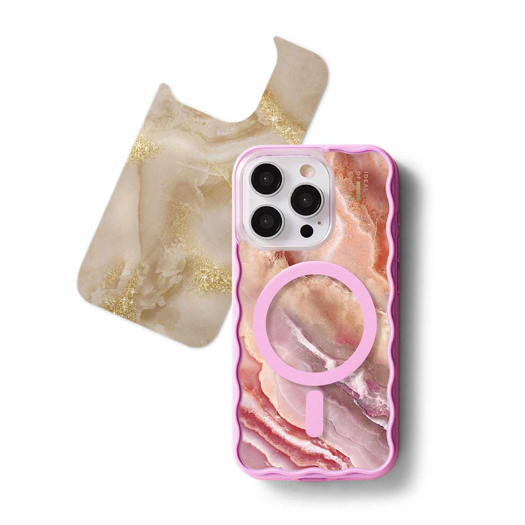 Ideal of Sweden | Print Pack iPhone 17 Pro Max - Blush Pink Marble | IDPP06583