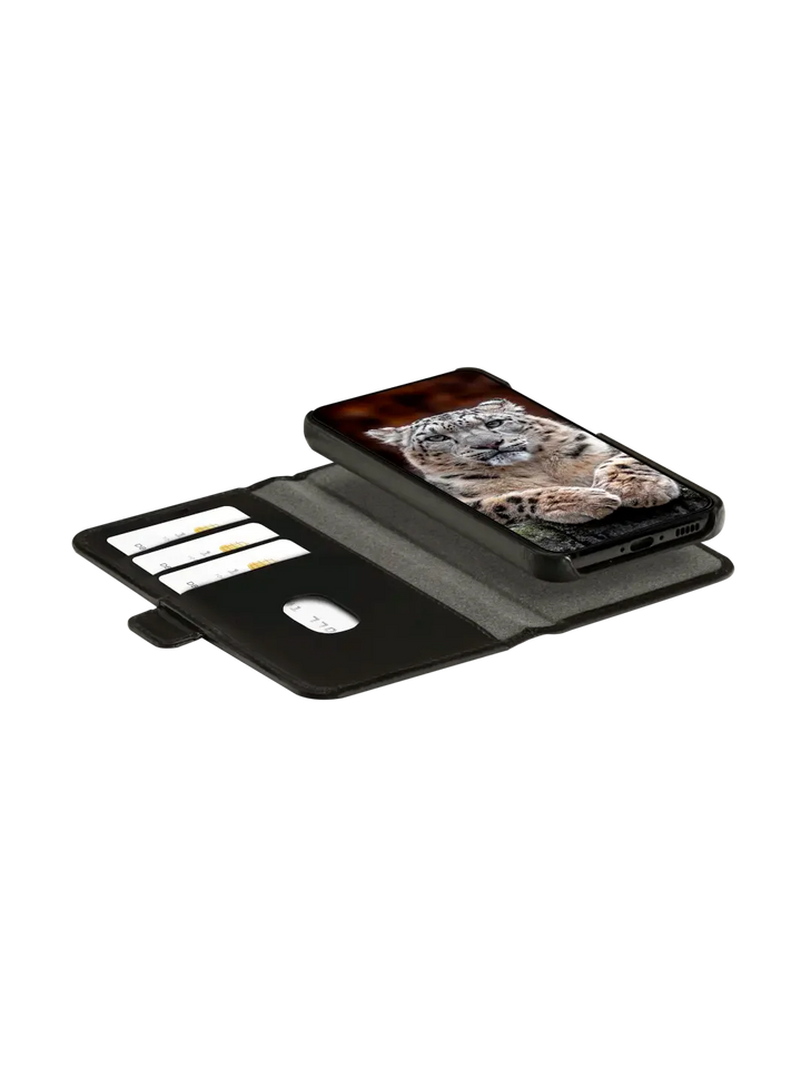 Dbramante1928 | 2in1 Wallet for Samsung Galaxy S24 Lynge Case - Black | DB-LYSSGTBLU422