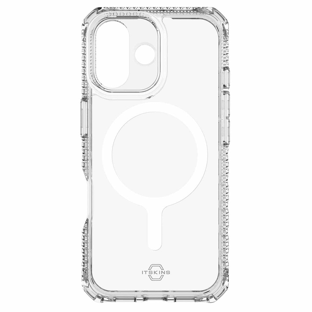 ITSKINS | Hybrid_R MagSafe iPhone 17 Case - Clear | AP7NHMACRTRSP