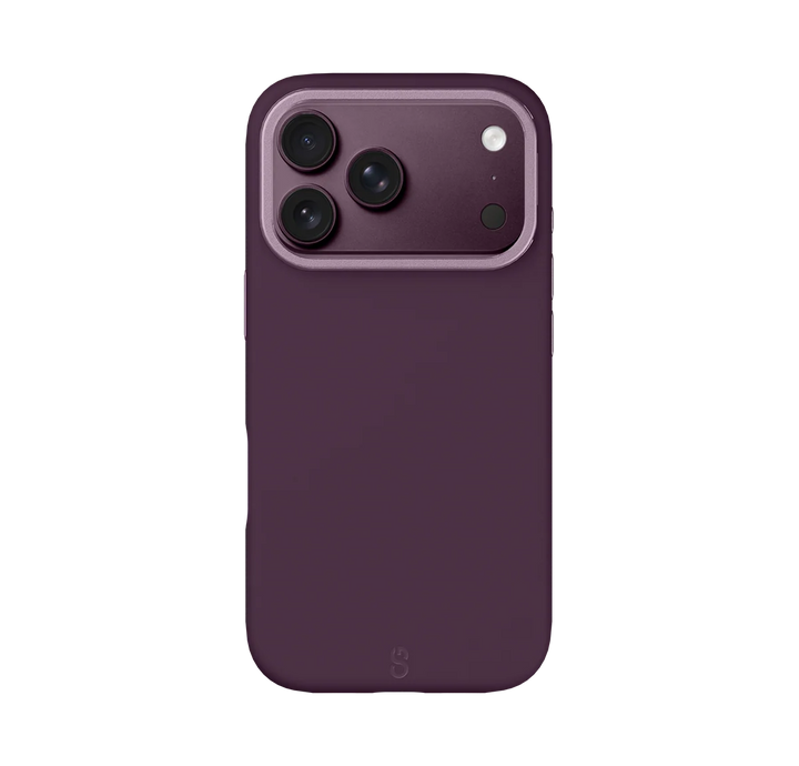 LOGiiX | Vibrance Silicone Case for iPhone 18 Pro Max/17 Pro Max - Dark Cherry | LGX-14155