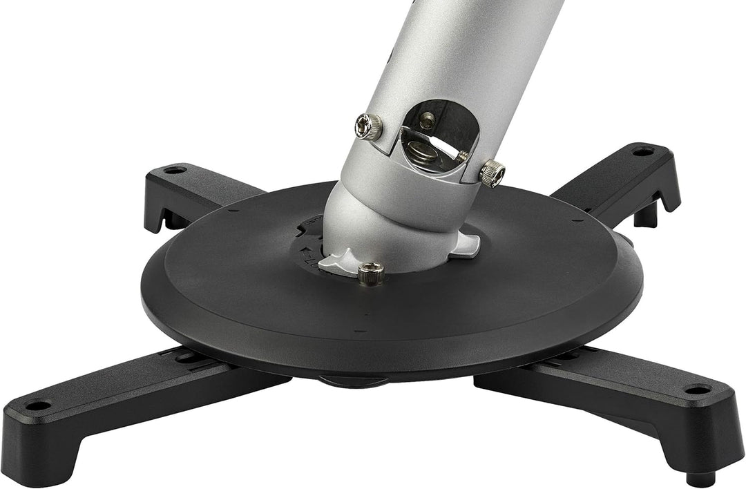 StarTech | Universal Ceiling Projector Mount Heavy Duty Height Adjustable/Extendable Pole Mount 5-22.7" from Ceiling - 33lb (15kg) | PROJCEILMNT2