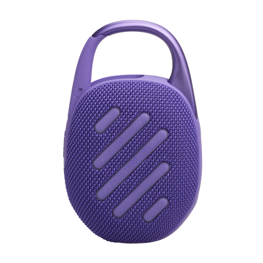 JBL | Clip 5 Waterproof Bluetooth Wireless Speaker - Purple | JBLCLIP5PURAM