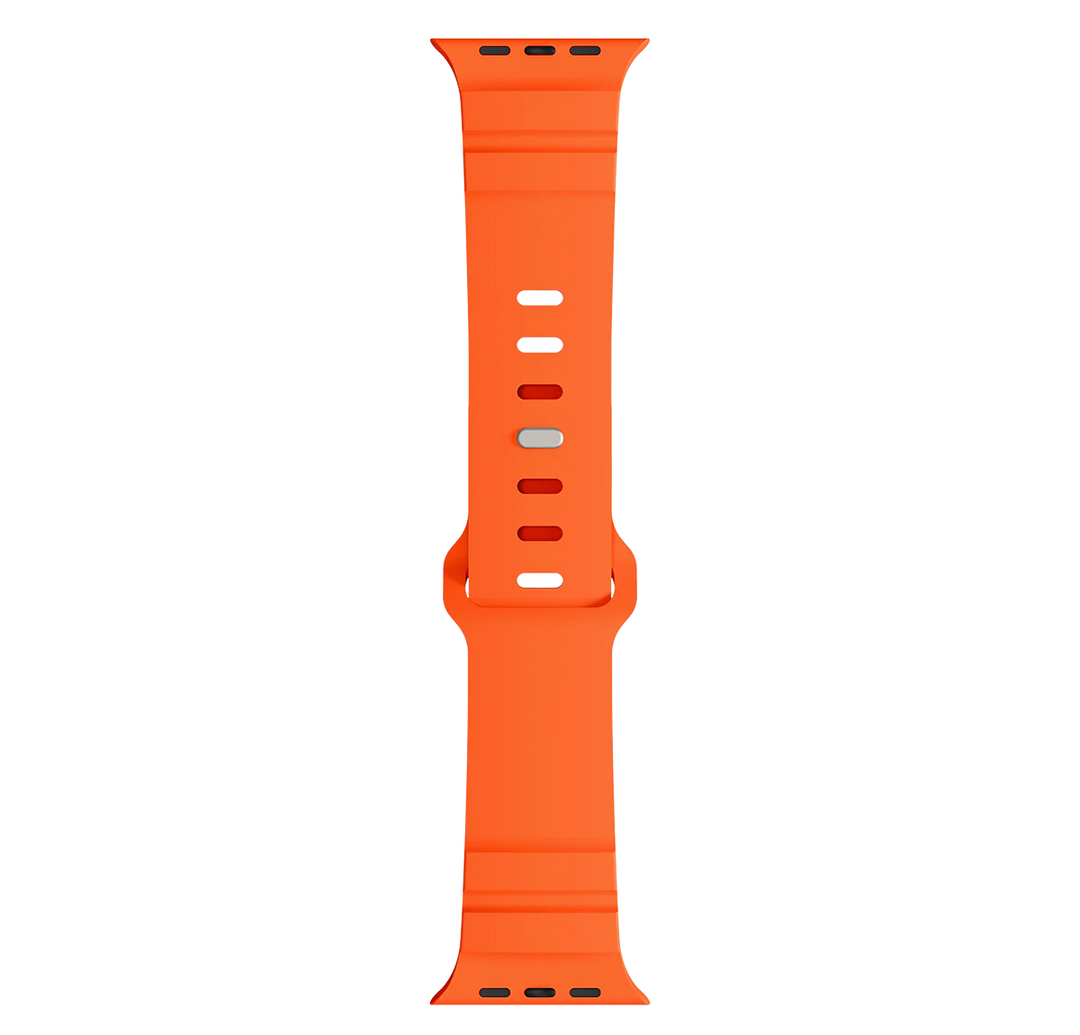 LOGiiX | Sport Strap for Apple Watch 44/45/46/49mm - Orange | LGX-14026