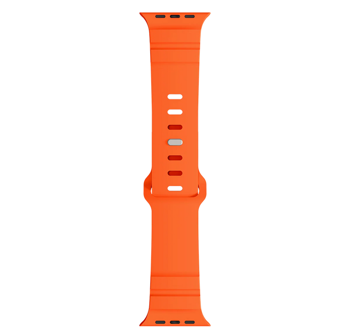 LOGiiX | Sport Strap for Apple Watch 44/45/46/49mm - Orange | LGX-14026