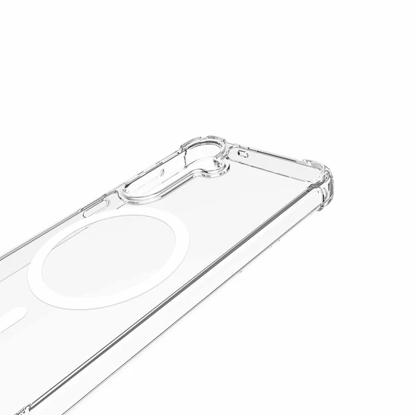 Blu Element | DropZone Rugged Compatible w/MagSafe Case Clear for Samsung Galaxy S25+ - Clear | 120-9177